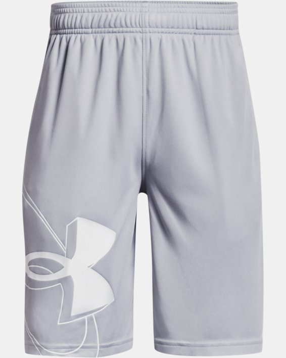 Boys' UA Prototype 2.0 SSZ Shorts, Gray, pdpMainDesktop image number 0